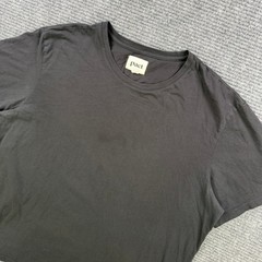 Pact Organic Cotton Crewneck Short Sleeve T-Shirt Black Mens XL Sustainable Tee