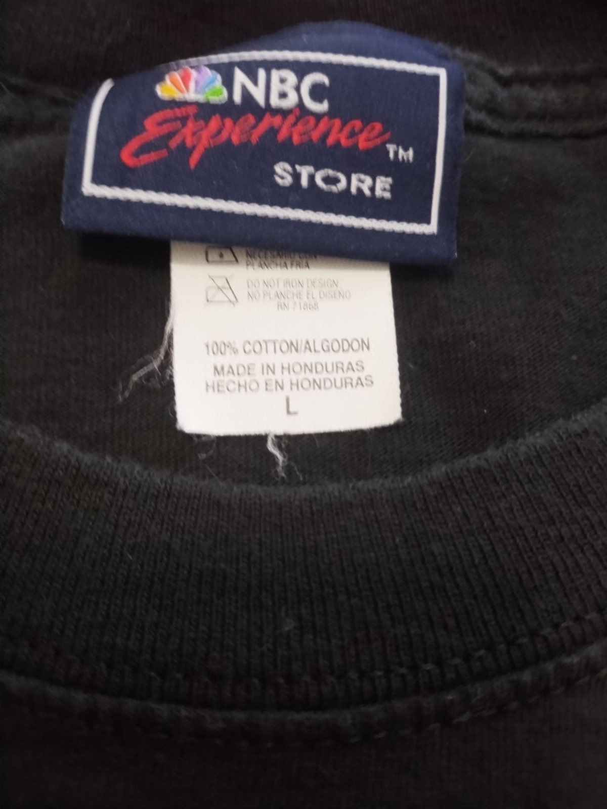Vintage Y2K NBC Experience Store Fear Factor T-shirt Large Joe Rogan gallery