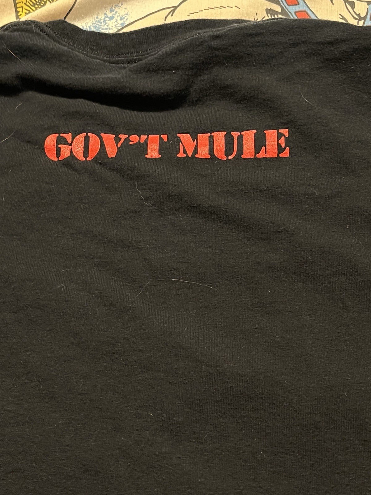 VTG Gov't Mule Band T-shirt Rebirth Of The Mule Tour XL Southern Rock Blues gallery