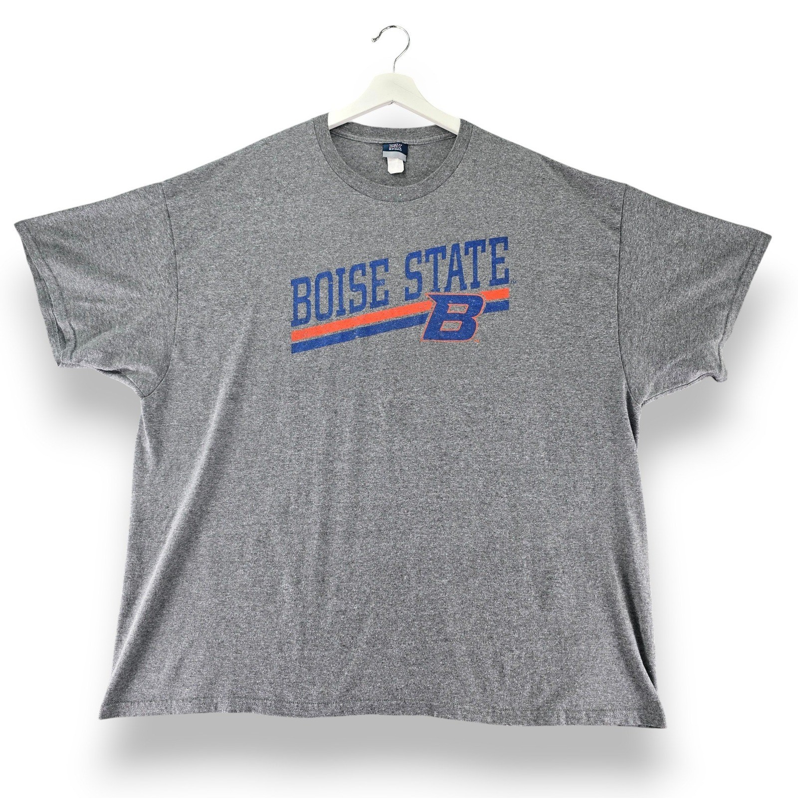 Mens MV Sport Gray Boise State Broncos Athletic T-Shirt Mens 3XL