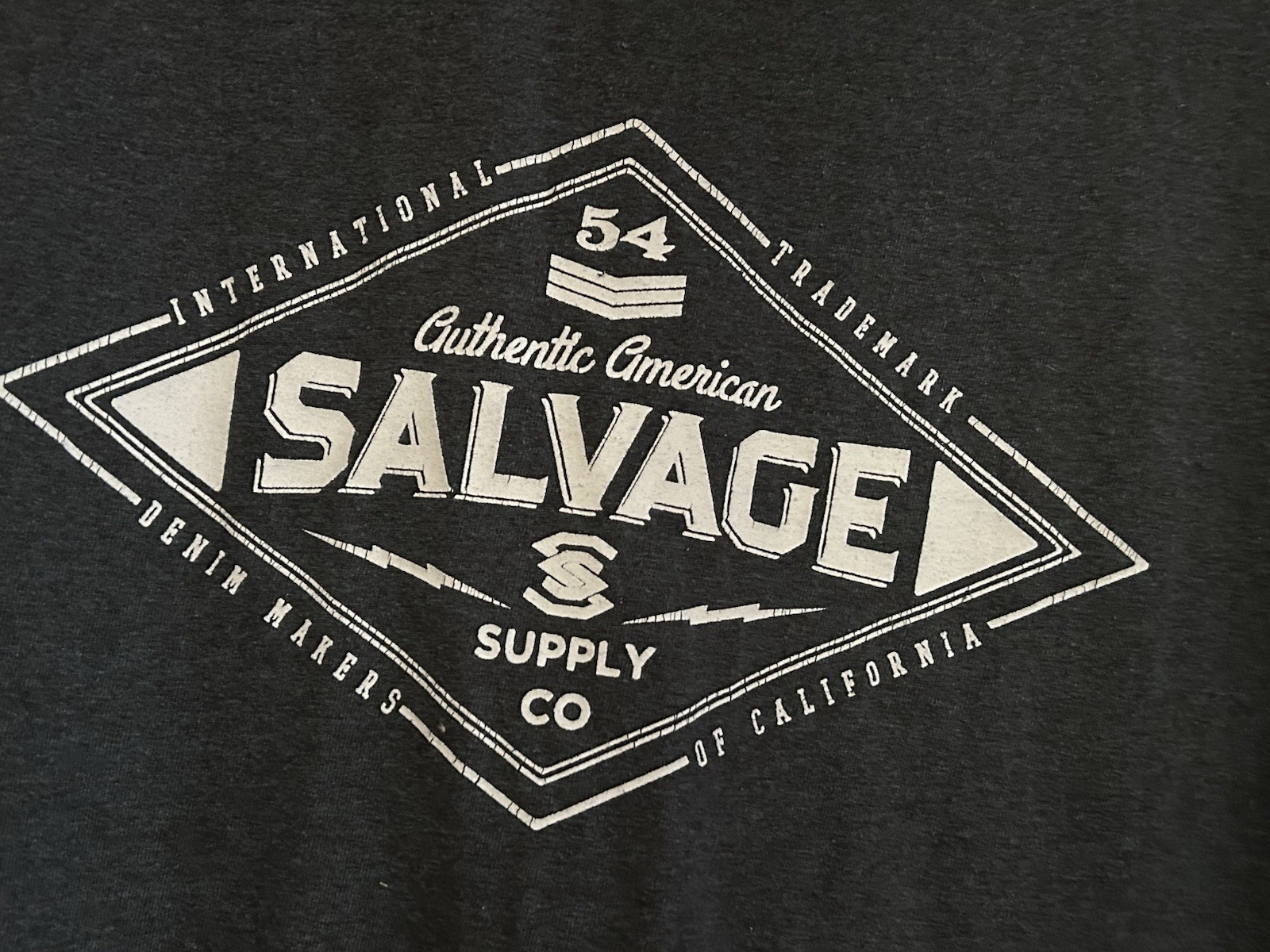 Salvage Supply Company T-Shirt M Summer vintage style Made in USA 100% cotton gallery