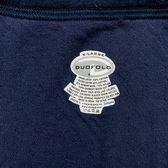 Duofold Shirt Extra Large Blue Wool Two Layer Prep Base Hike Merino Outdoors Men