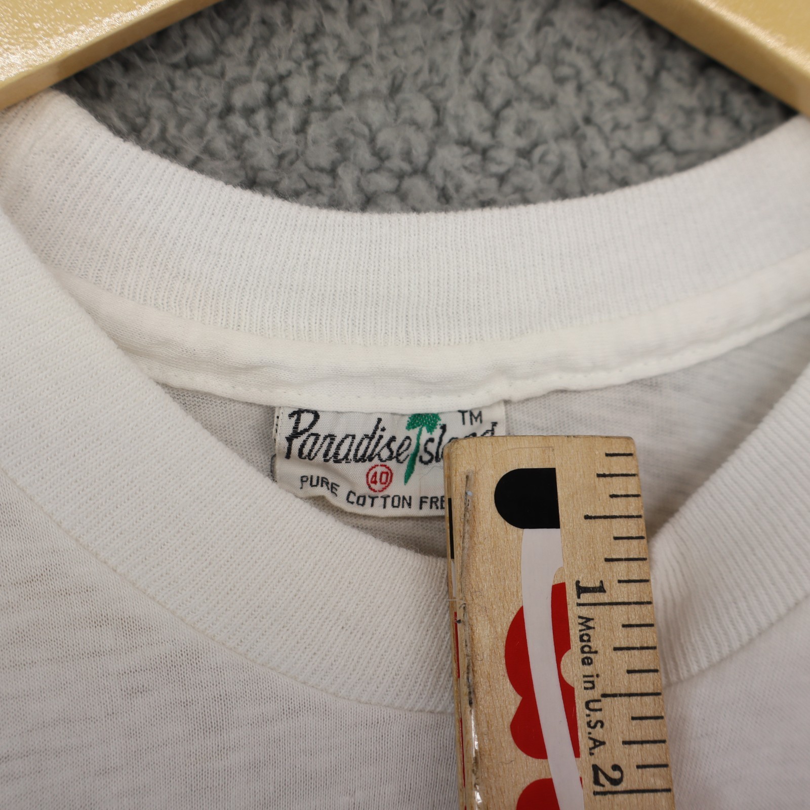 Men's Hard Rock Cafe St Maarten T Shirt White Sz 40 S/M see description gallery