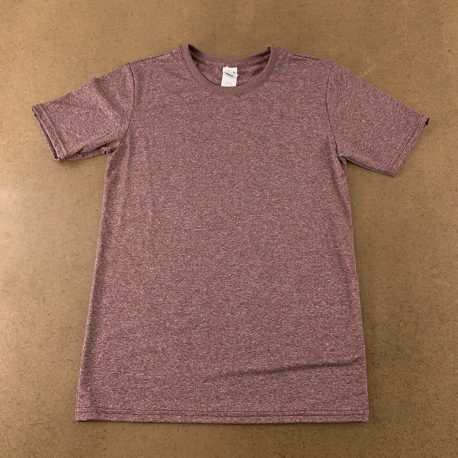 Gildan Performance 46000 Adult Size Small Heather Maroon Blank Core T-Shirt New