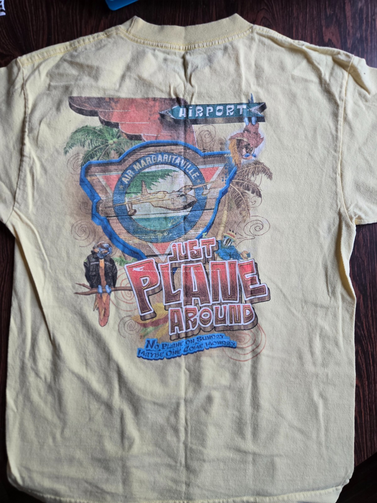 Coconuts Bar & Grill Cozumel Pale Yellow T-Shirt Medium gallery
