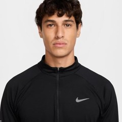 Nike Men’s Stride Dri-FIT 1/4-Zip Running Top, Light Crimson/Reflective Silver –