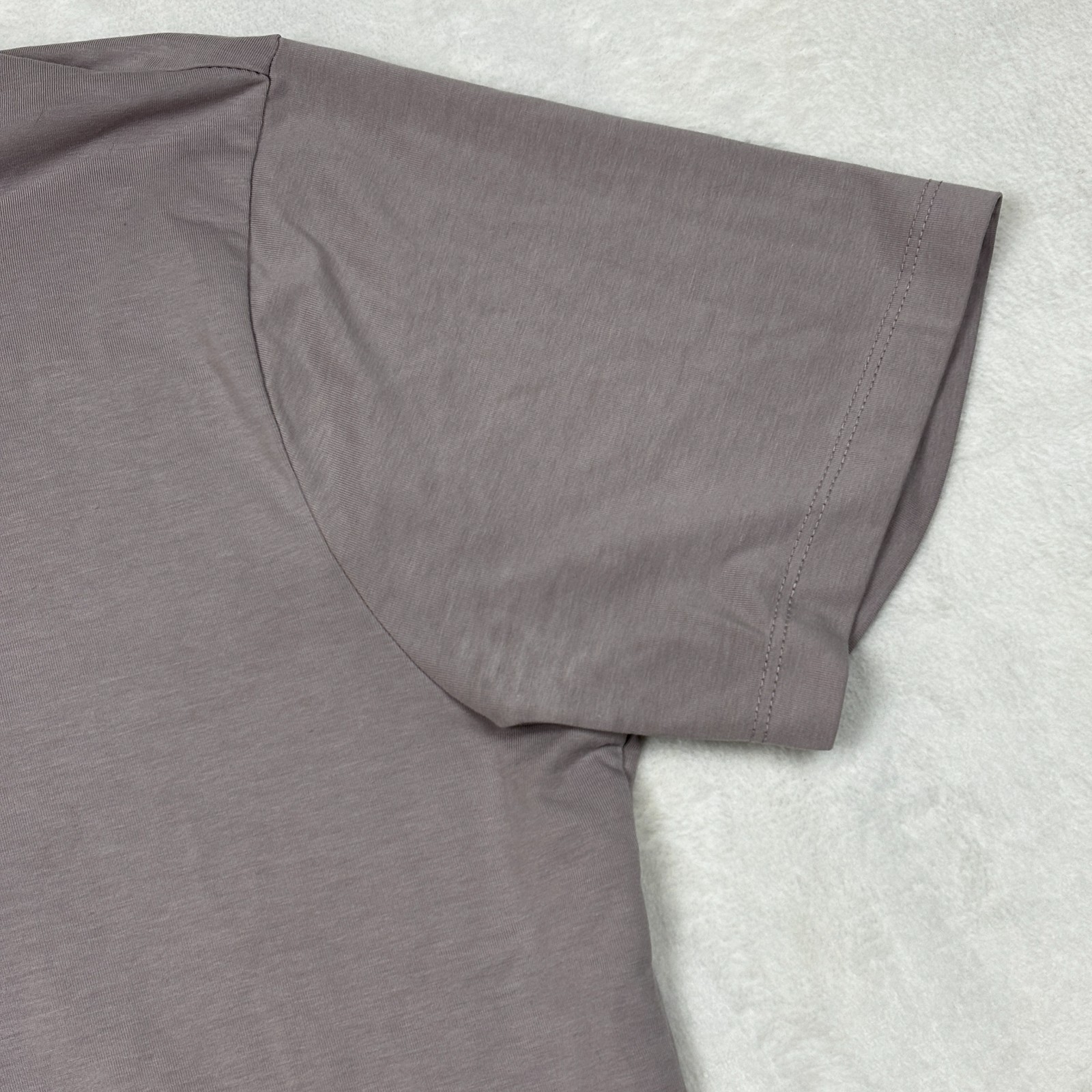 Cuts Curve Hem T Shirt Mens L Pink Mauve Pyca Pro Stretch Athletic Tee gallery