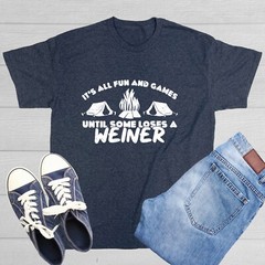 It’s All Fun And Sarcastic Humor Graphic Tee Gift For Men Novelty Funny T Shirt