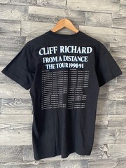 CLIFF RICHARDS ‘FROM A DISTANCE THE TOUR 1990-91’ Men’s Vintage Rock T-Shirt M