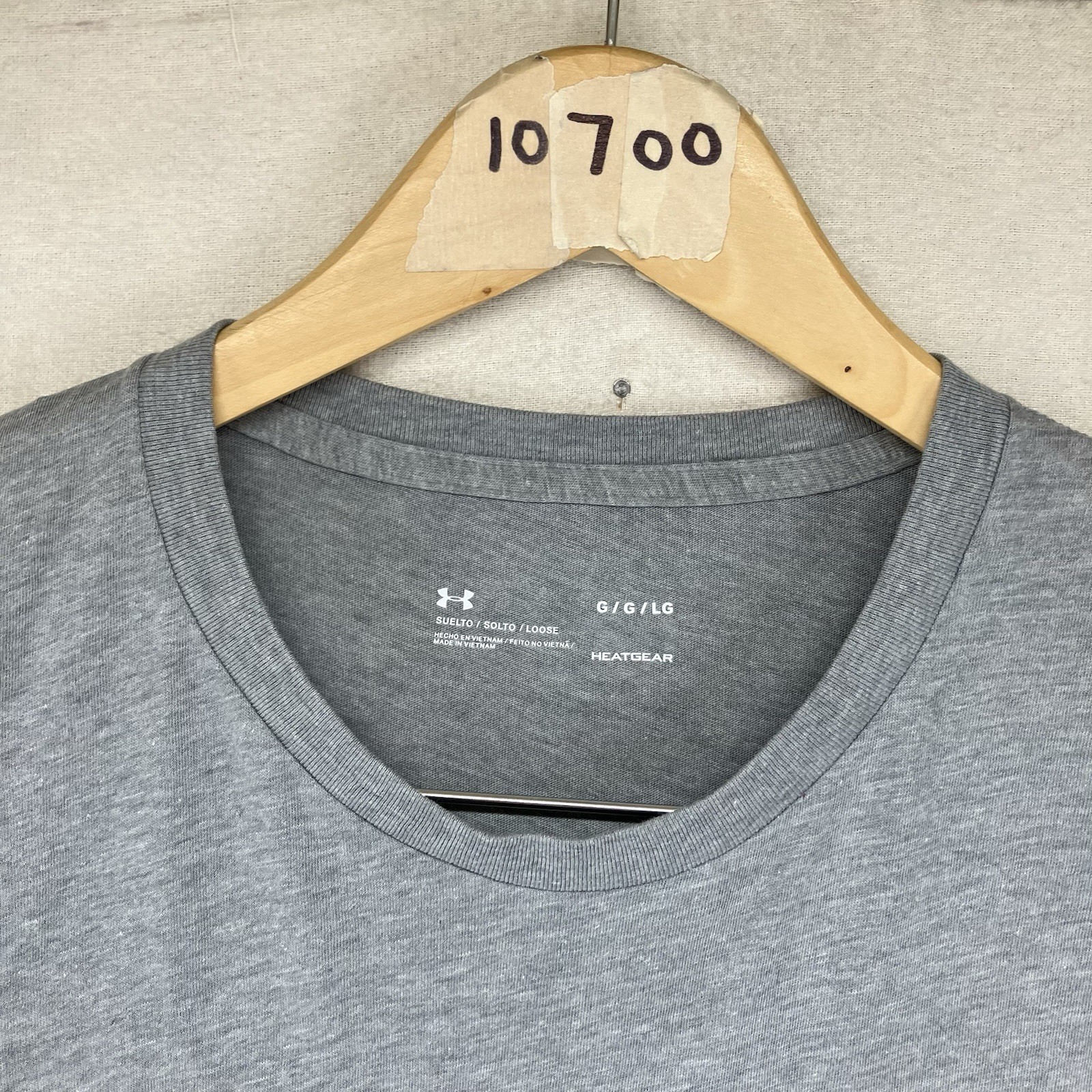 Men's Under Armour Loose Fit Heat Gear T Shirt Thin Lightweight Large EUC gallery