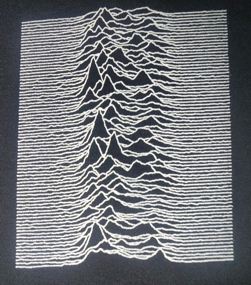 Joy Division Unknown Pleasures XL Shirt Goth Punk Rock gallery