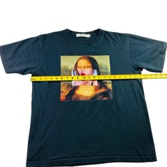 Gallis Addiction Men’s Mona Lisa T-Shirt Black • Size 3