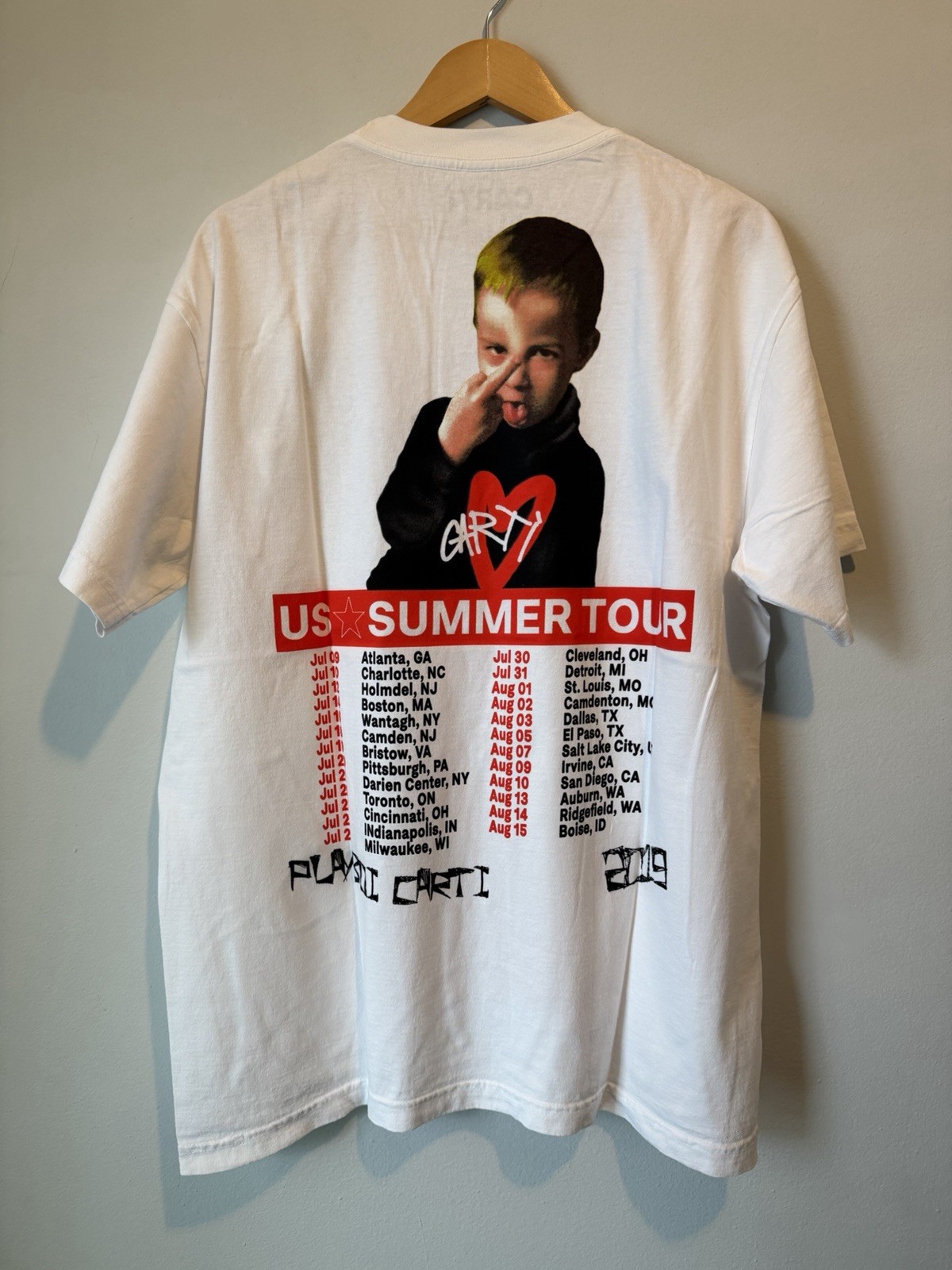 Playboi Carti 2019 US Summer Tour Die Lit Cancelled Tour Merch Large gallery