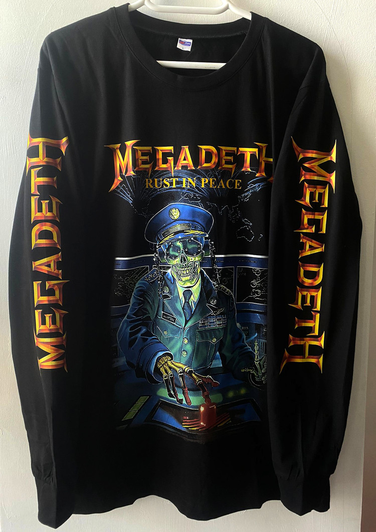 Megadeth – Rust in Peace – LONGSLEEVE – Tshirt (Thrash, Heavy Metal)
