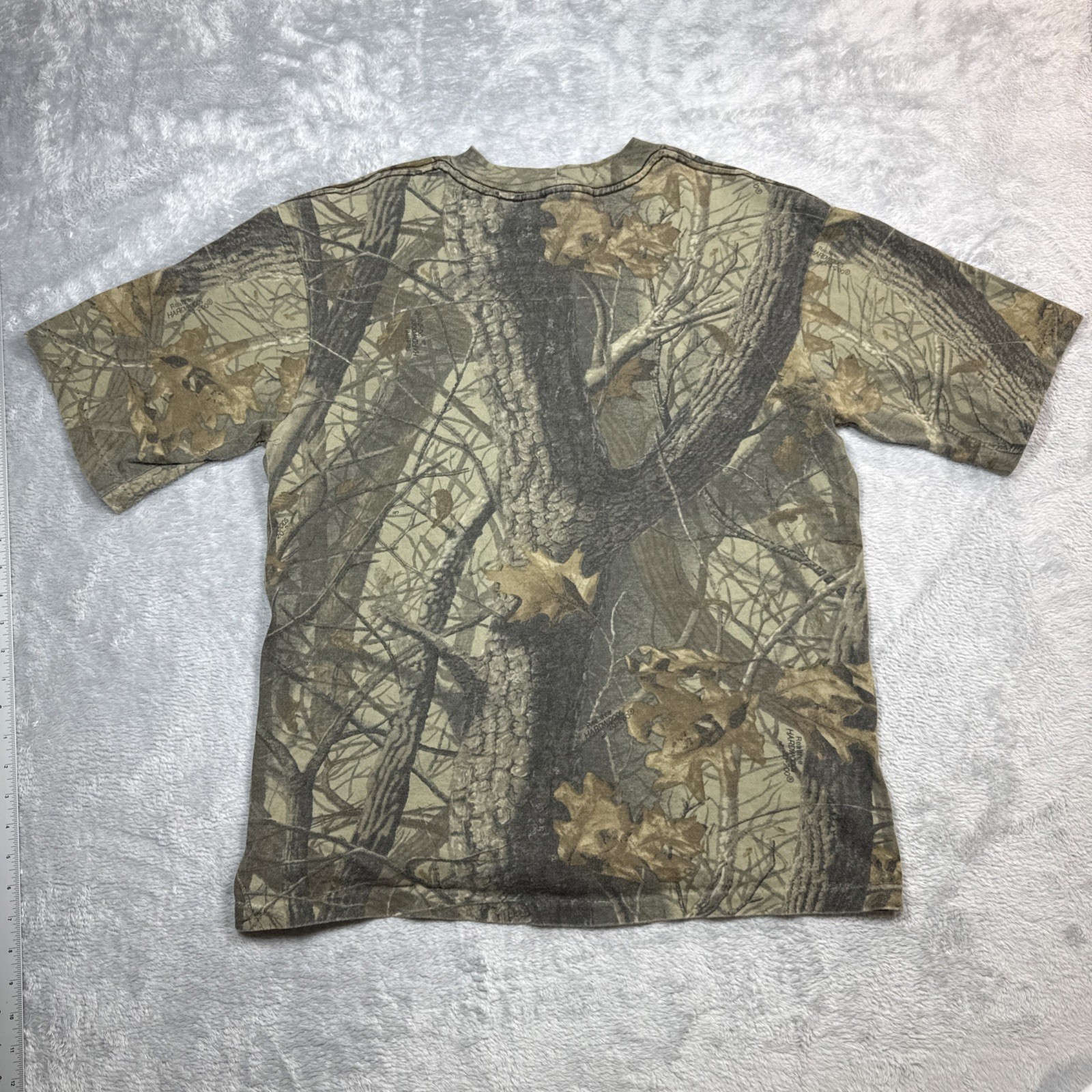 Vintage Liberty Camo Shirt Men Large Realtree Hardwood Pocket Single Stitch gallery