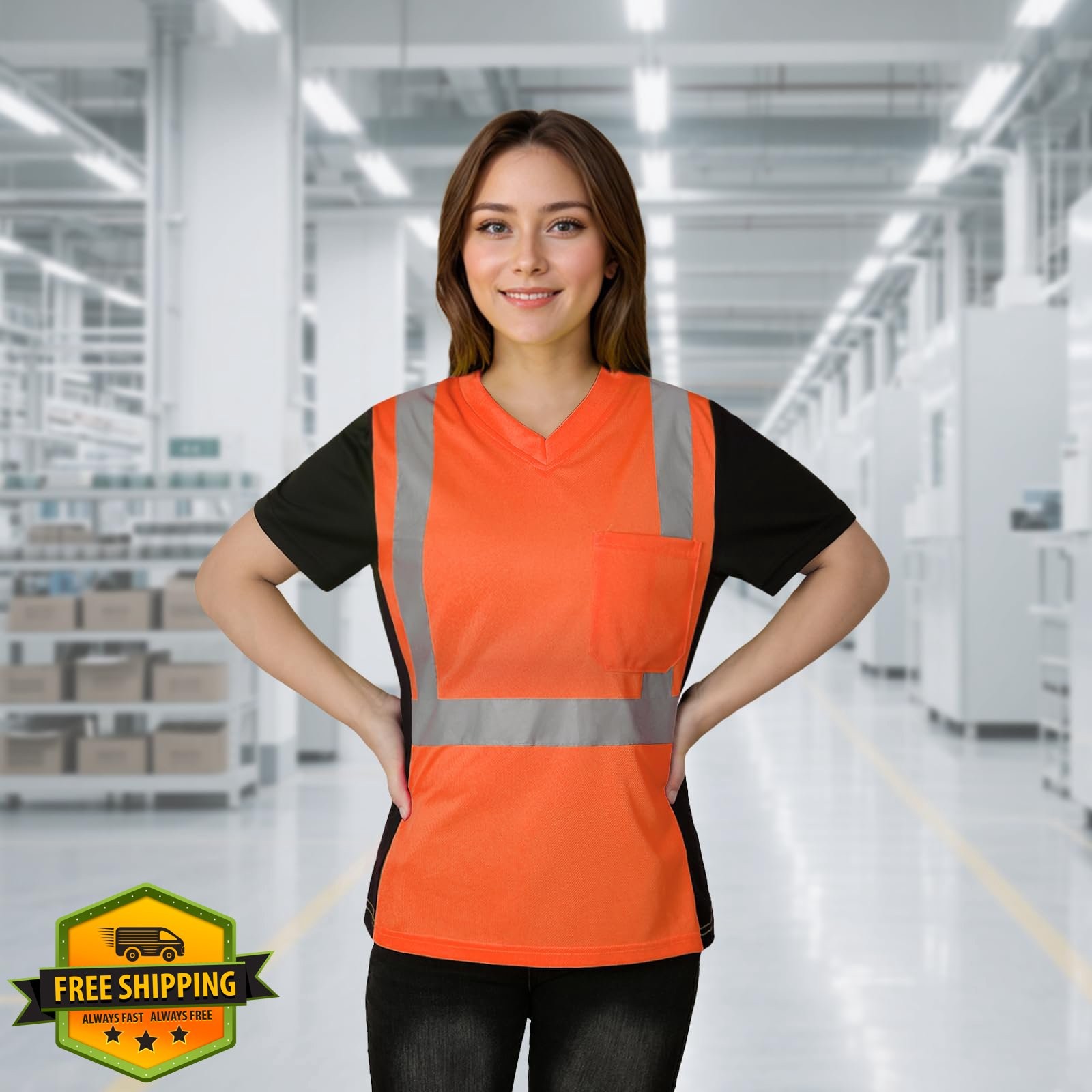 Besentinels V-orange X-Small Hi Vis Shirts gallery