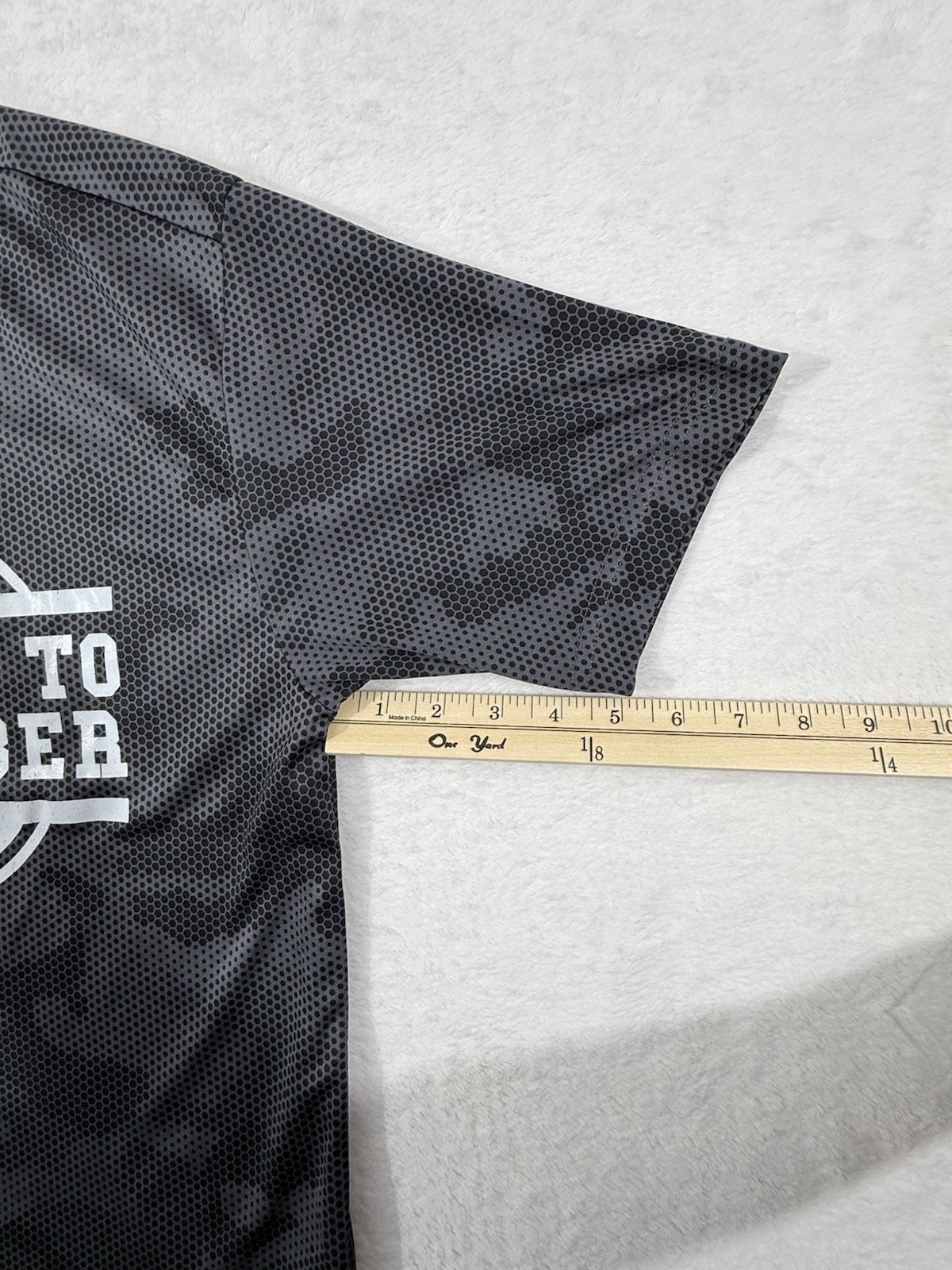 SportTek Mens T Shirt Small Short Sleeve Gray Black Annual Memorial Day Running. gallery