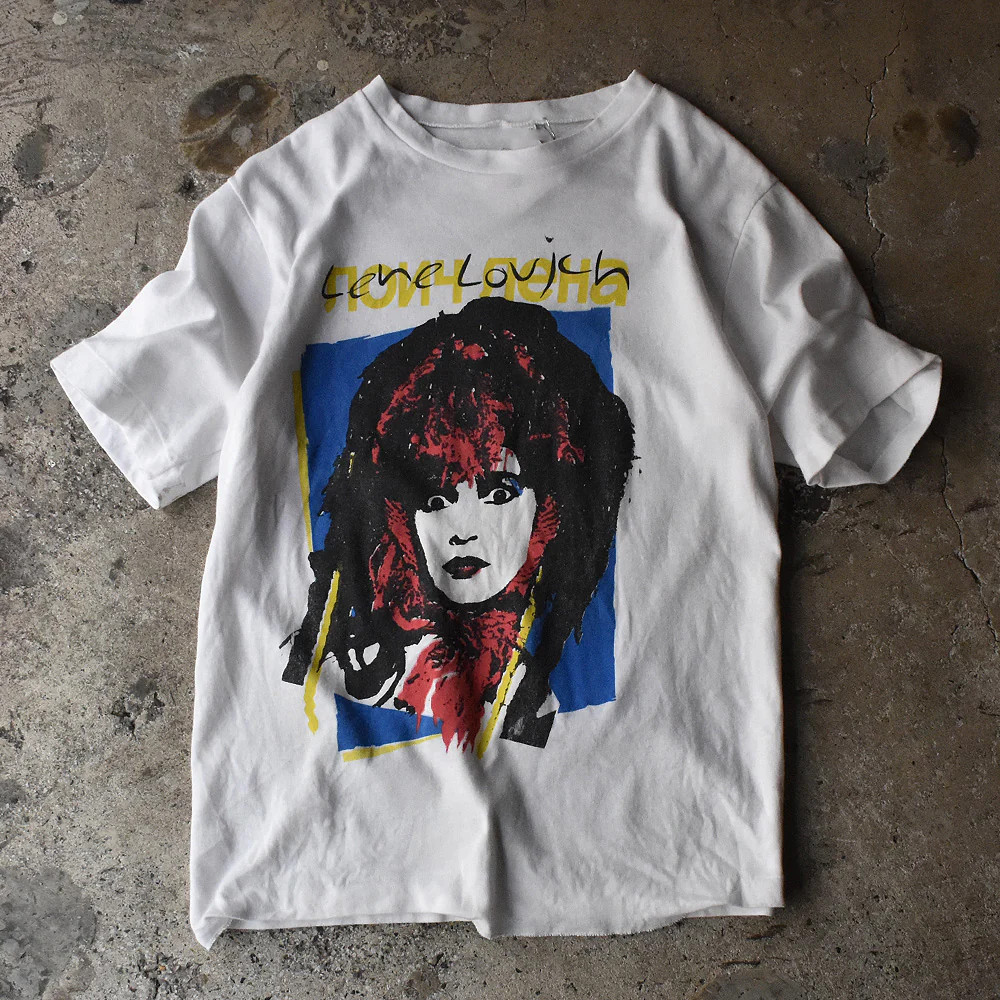 Lene Lovich Gift For Fans White T-Shirt Cotton Full Size