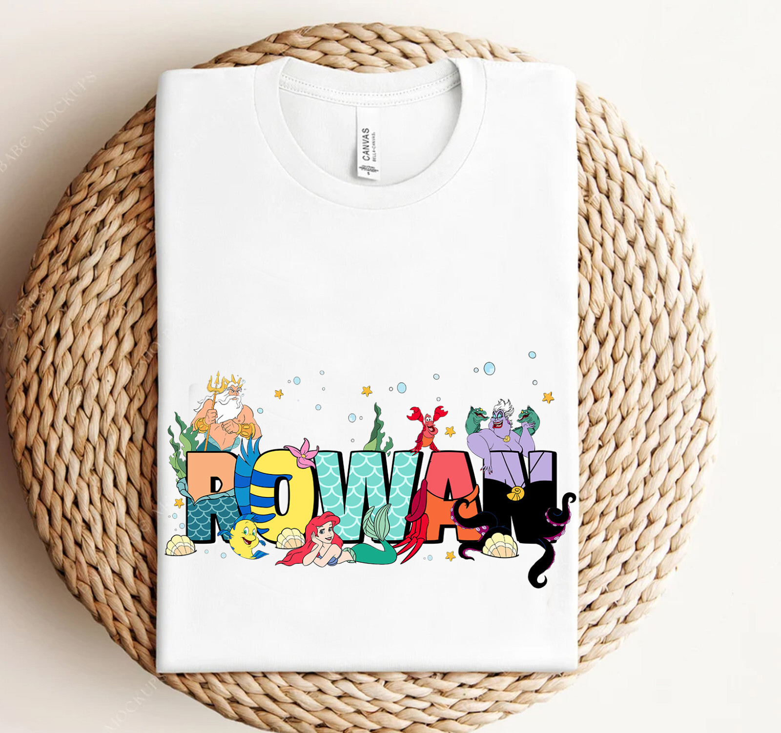 Custom Name Disney The Little Mermaid Shirt Unisex Adult Kid Shirt 320111079 gallery