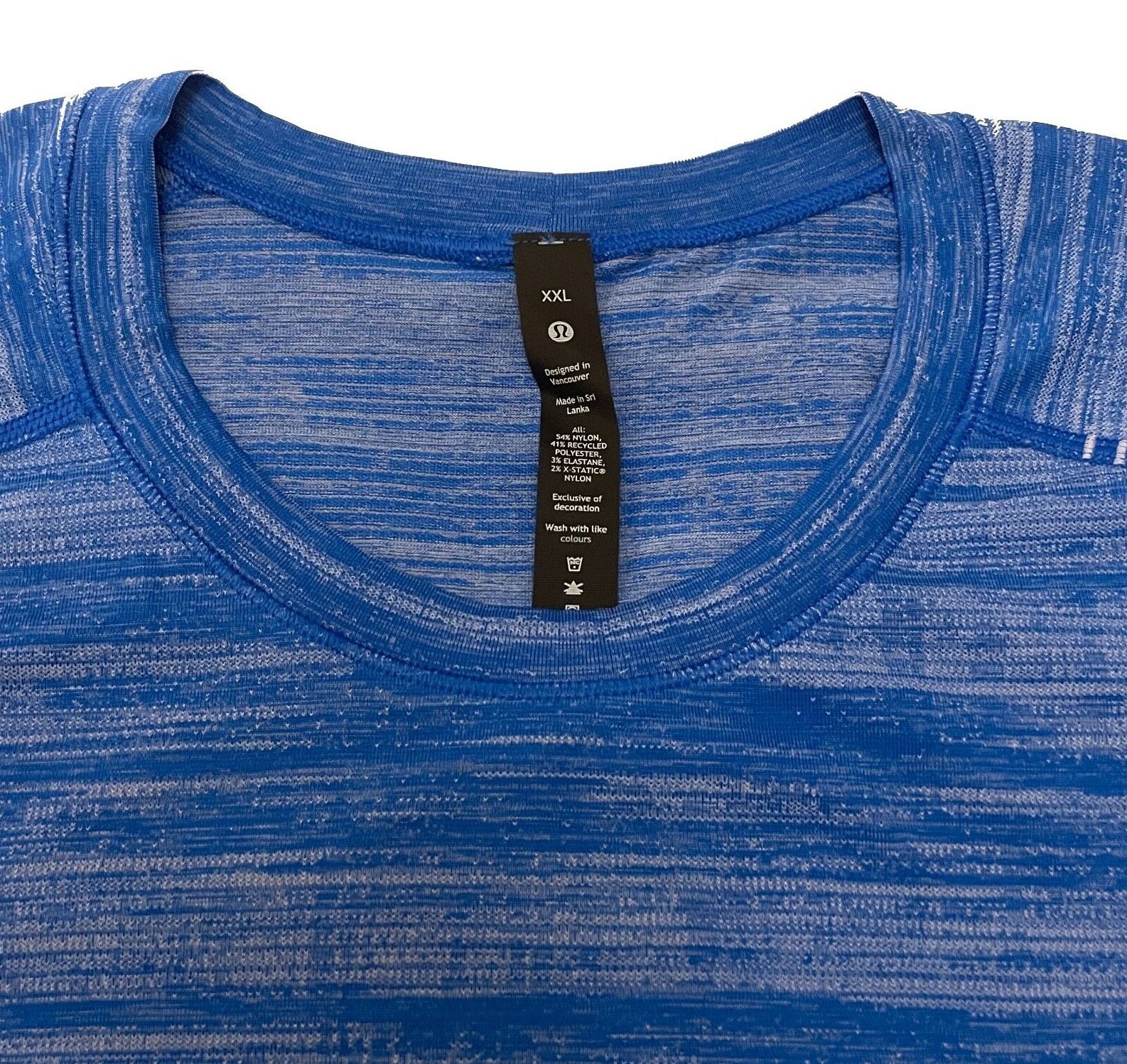 Lululemon Metal Vent Tech Long Sleeve 2.0 Slim Fit Style: LM3DCXS Blue gallery