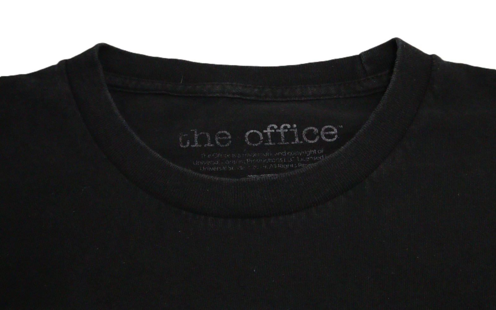 The Office Dwight Schrute "False" Men's XXL Black T-Shirt T0274 gallery