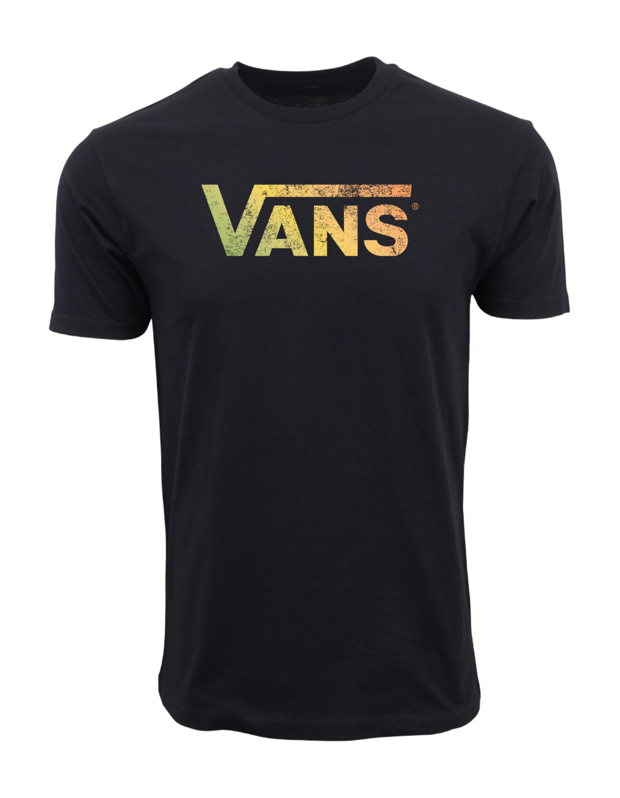 VANS MENS SKATE SUNSET LOGO T SHIRT