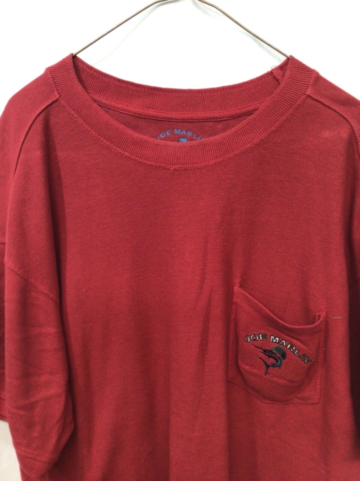 Joe Marlin Original Outfitters Heavy Duty Maroon Large T Shirt T1 gallery