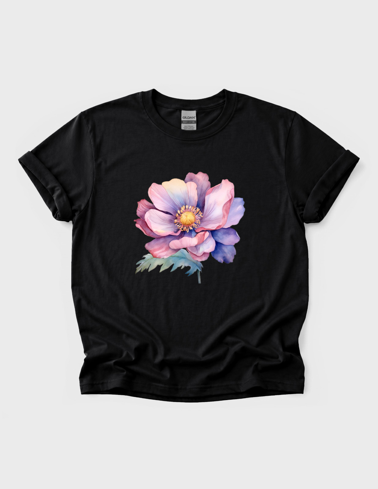 Watercolor Flower Graphic Tee Adult Botanical Floral Nature Tshirt Art Boho Gift gallery