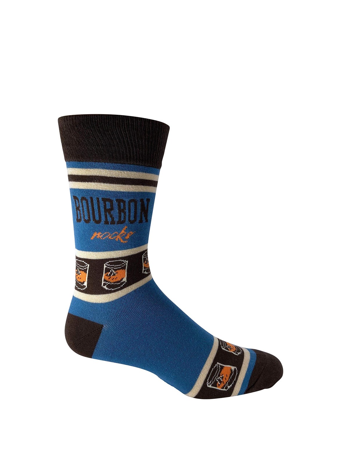 Bourbon Rocks Men's Socks | Bourbon Gift for Men Funny Novelty Fashion Dress ... gallery