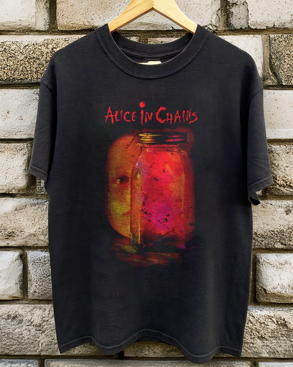 HOT! Alice in Chains – Jar of Flies Unisex Black T-shirt Size S-5XL