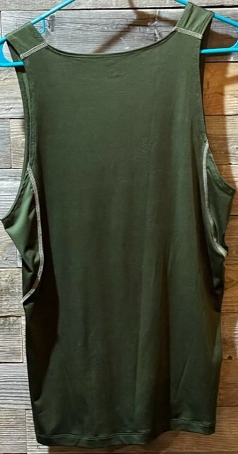 Xdian, Men’s XL, Tank Top, Muscle, Shirt, Pull-on, Sleeveless, Army Green,Gym gallery