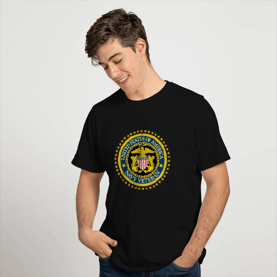 Navy Veteran Comfort Tee Shirt US Military Gift Men Women Soft Cotton gallery