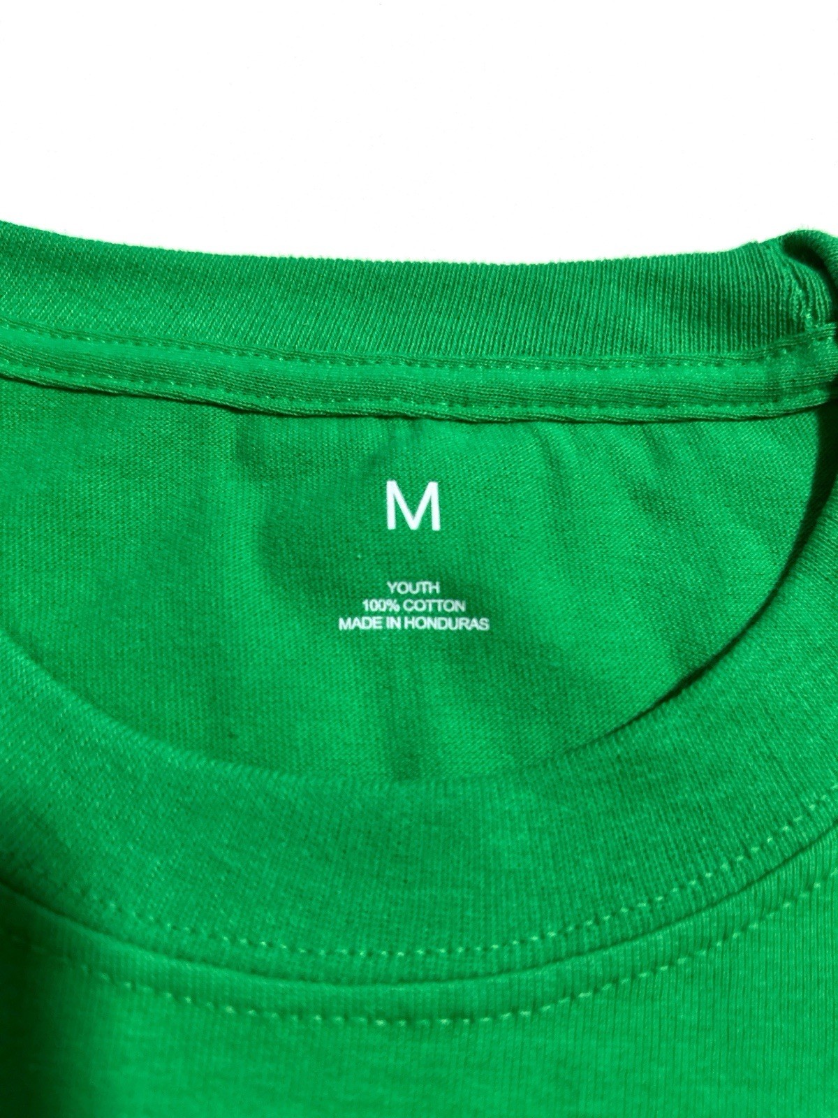 Official Apple T Shirt Apple Camp Today At Apple Green/Orange Size Youth M gallery