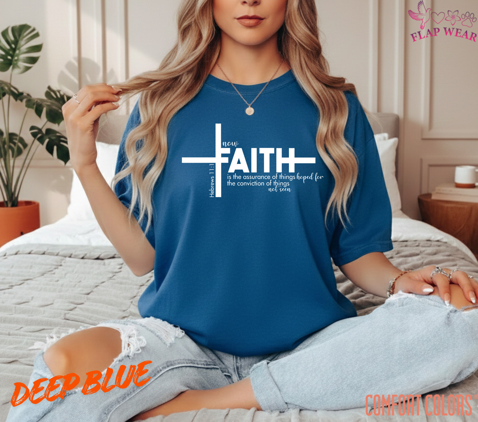 Unisex Hebrews 11:1 Christian T-Shirt, Men T shirt,Women T shirt Gift Religio gallery