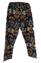 Geometric Pattern, Matching Couple Graffiti Print Casual Pant XL Unisex