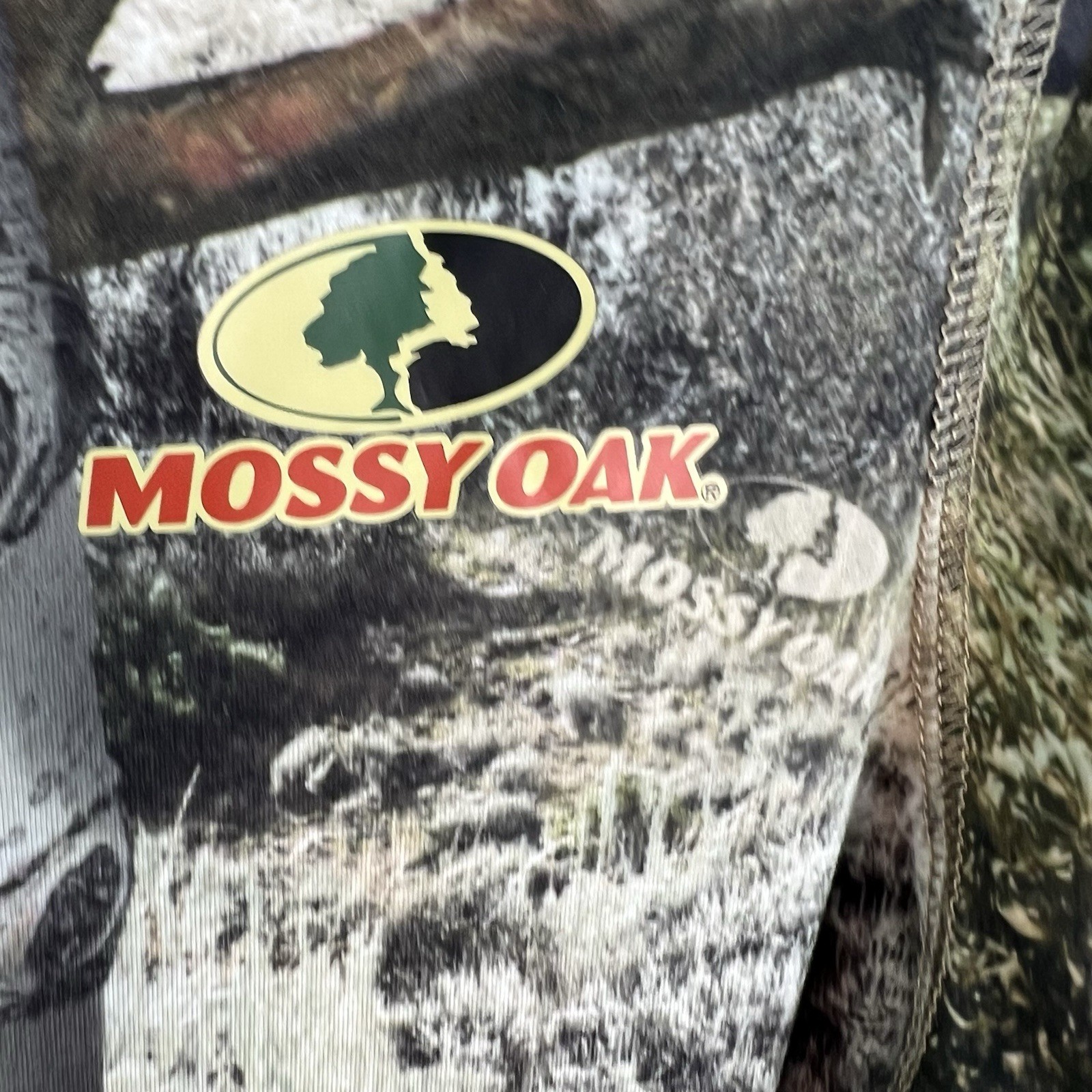 Mossy Oak Birch Camo Scent Control Poly Soft Shirt Mens Size L Mens Long Sleeve gallery