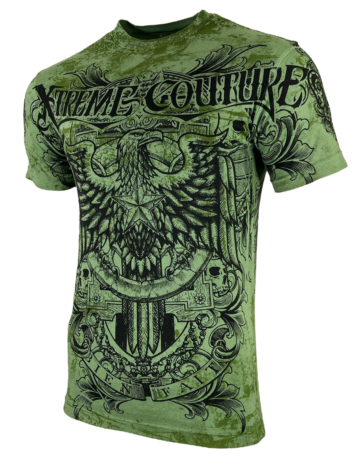 Xtreme Couture By Affliction Men's T-Shirt PATRON Biker Eagle tattoo S-5XL gallery