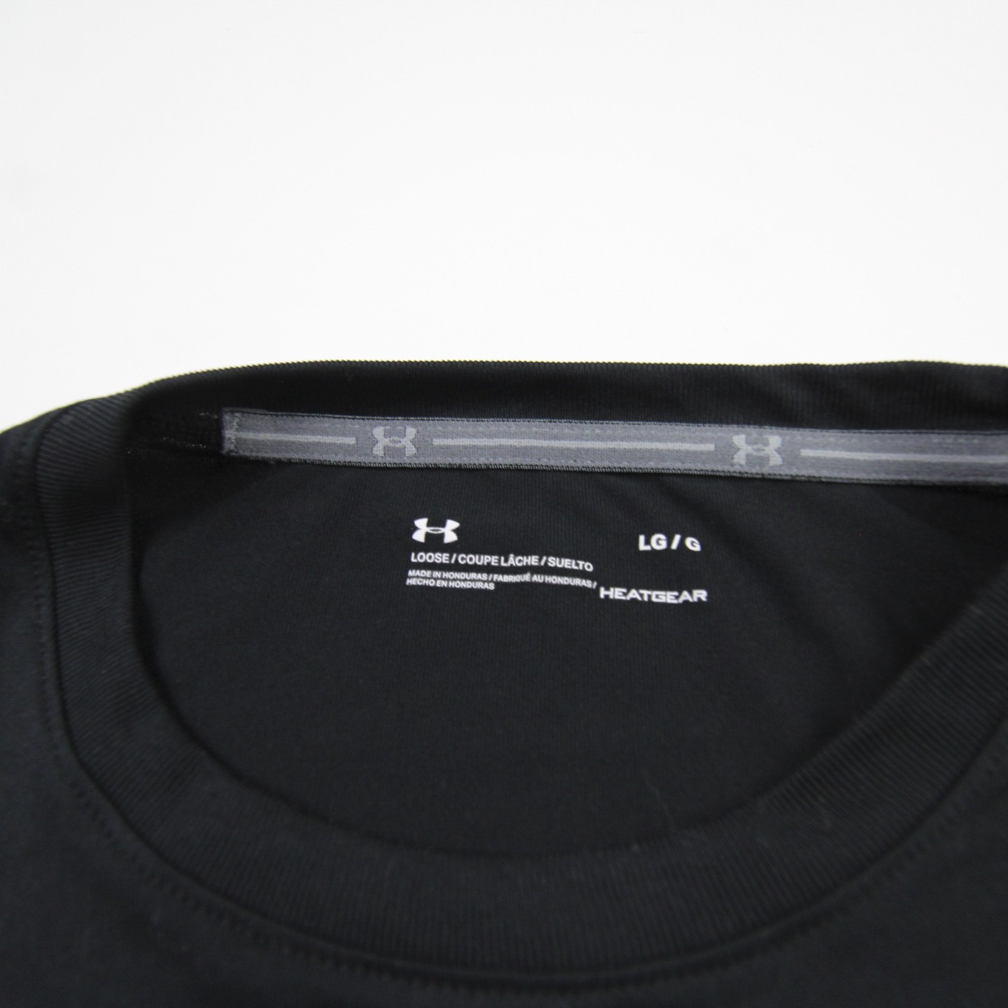 Under Armour HeatGear Short Sleeve Shirt Men's Black Used L gallery