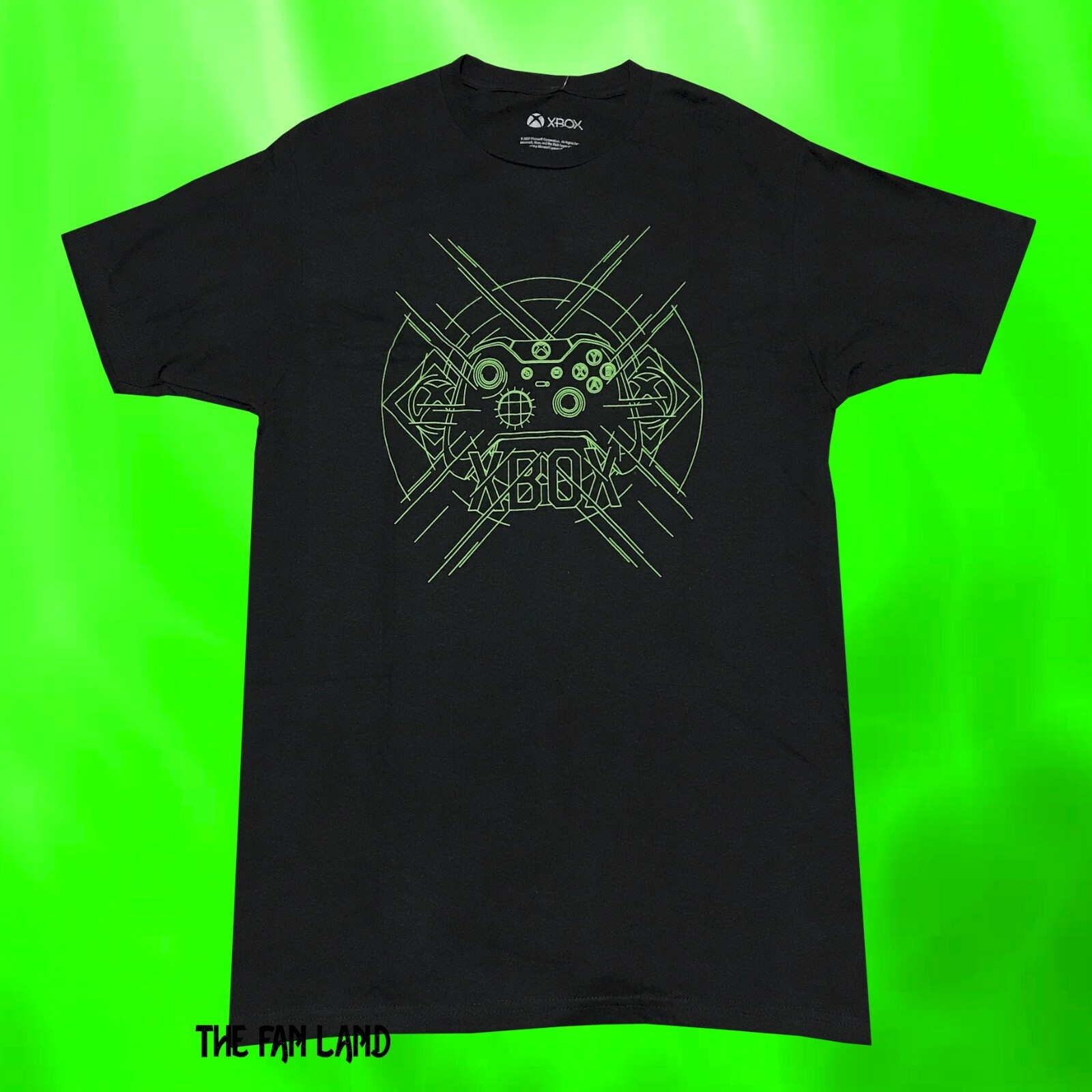 New X-BOX Controller Black Mens T-Shirt gallery