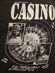 Comedy Stageplay “Casino” Tshirt Feat/Gerald Levert/Kelly Price/DC Curry Sz 2xl