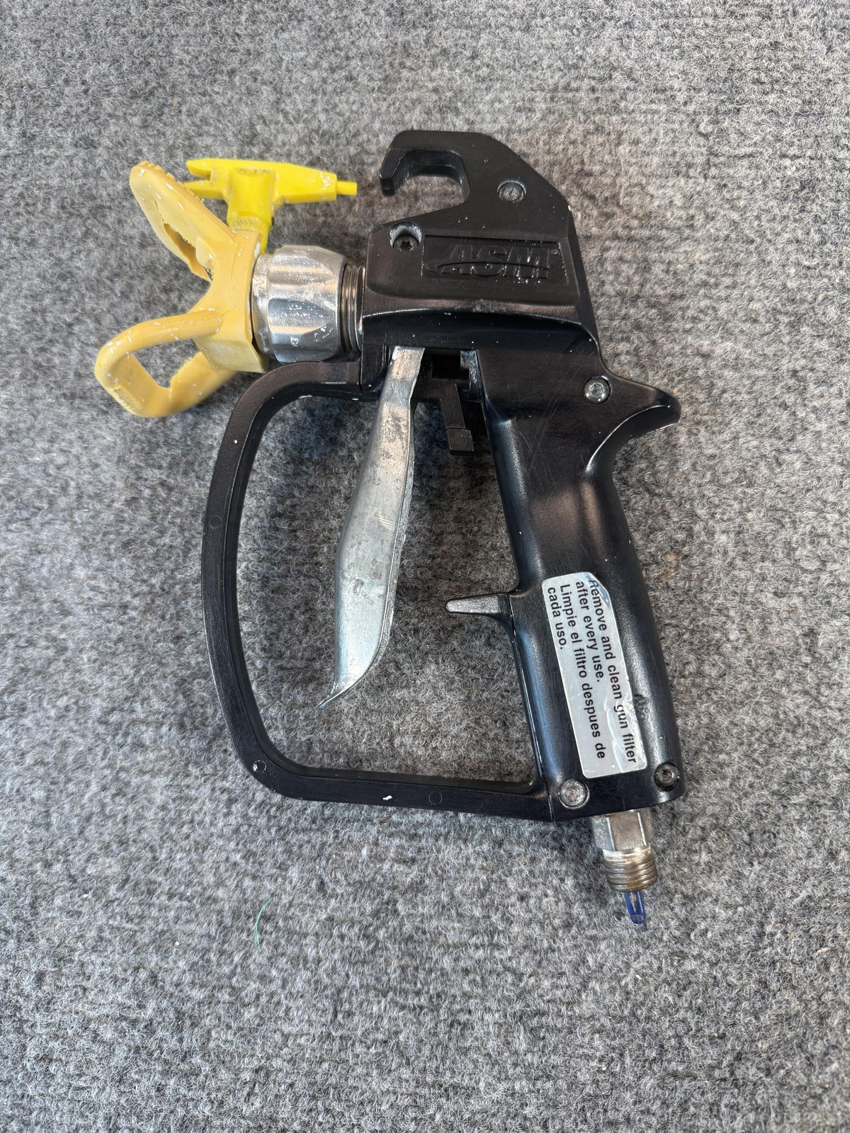 ASM SG1 J0 9A Airless Paint Spray Gun 3600 PSI With 515 Tip Guard Sprayer Tool