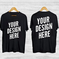 Personalized Custom Print Your Logo Photo Custom Made Shirt 2-sided shirt