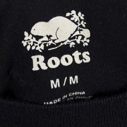 Roots Canada Mens Size M Velvet Logo T-Shirt gallery
