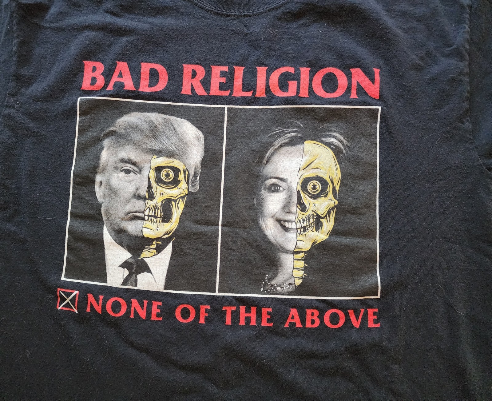 Bad RELIGON Size Large None of The Above Original TOUR SHIRT In Excellent Shape gallery