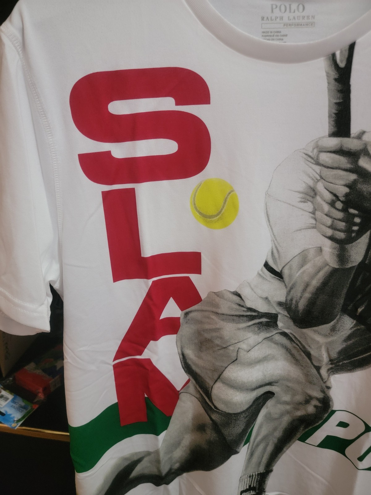 Polo Snow Beach T-Shirt Size Small White Crew Neck Short Sleeve NWT Ralph Lauren gallery