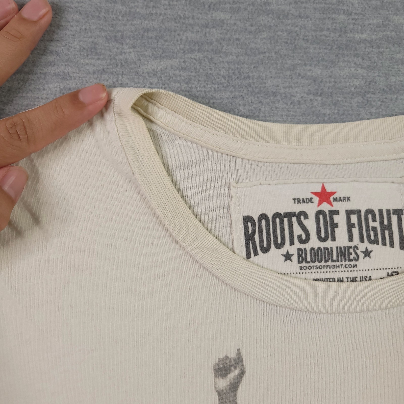 Roots Of Fight Ali T Shirt Mens Large Made In USA SEE DESCRIPTION gallery