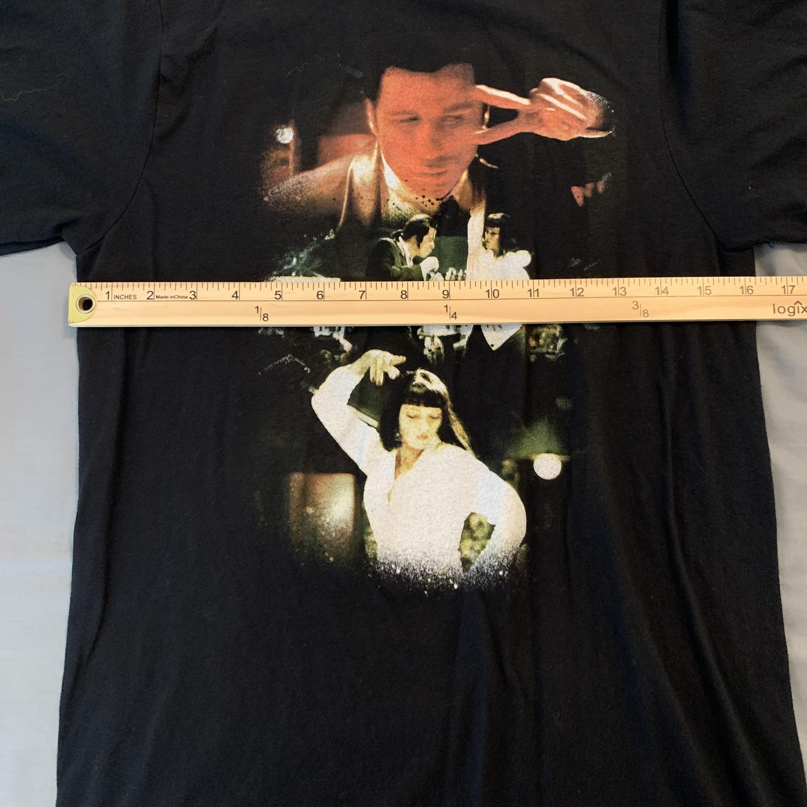 Pulp Fiction Shirt Mens Small Goodie Two Sleeves Movie Tee 2022 Dance Scene gallery