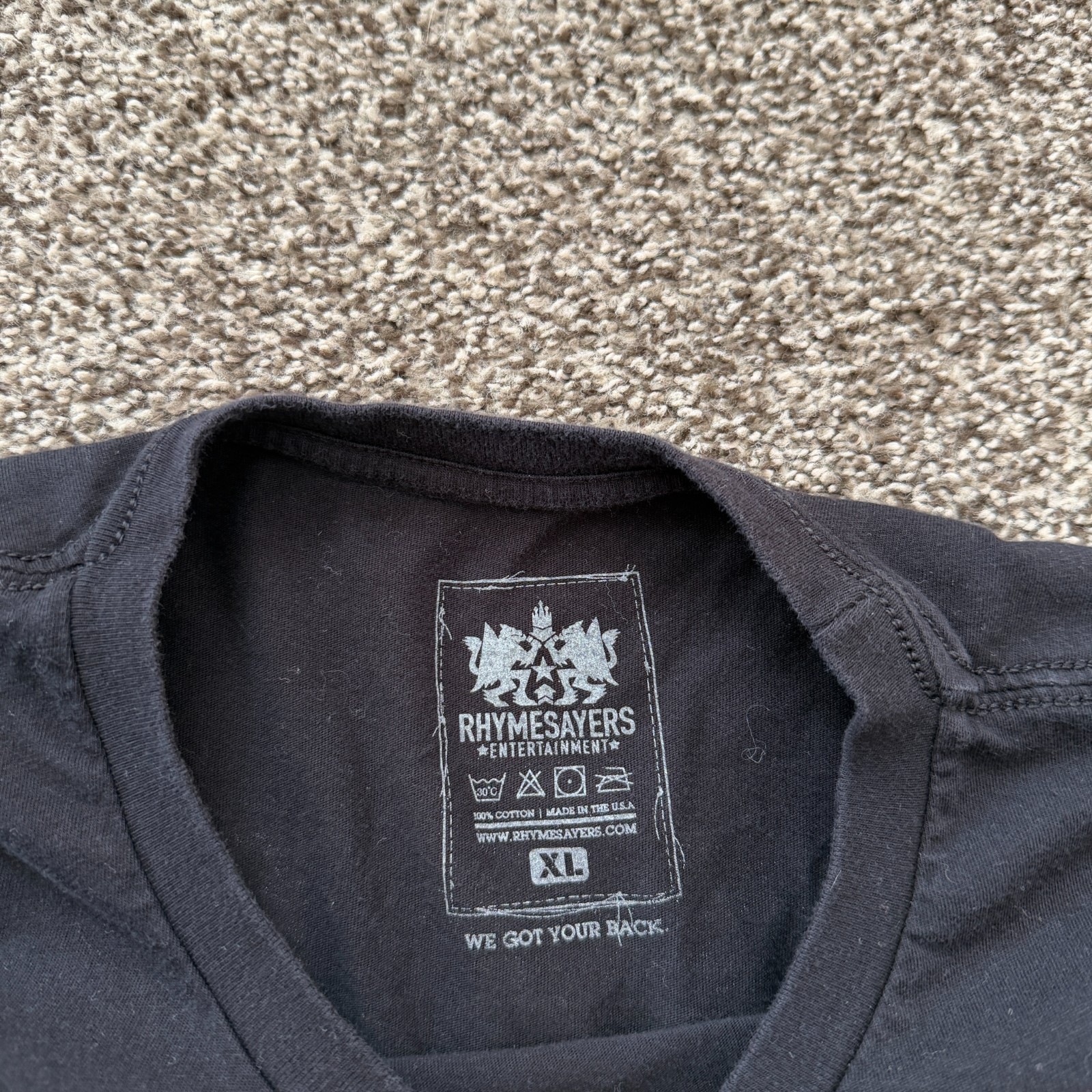 Rhymesayers Atmosphere T shirt Mens XL 2023 Tour Black Graphic Skate Concert Tee gallery