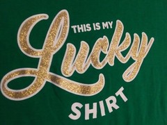 Way To Celebrate St. Patrick’s Day Graphic Men’s 2XL This Is My Lucky T-Shirt