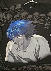 Civil Regime DeathNote Blue Silence American Classic Oversized Tee in Black2XL